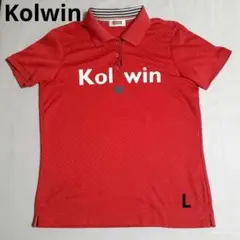 Kolwin レディース L 赤 ポロシャツ
