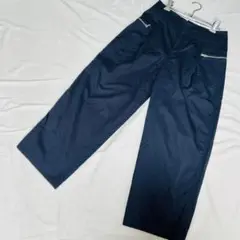 【マカフィー】MACPHEE ワークパンツ ファスナー付き ネイビー　M