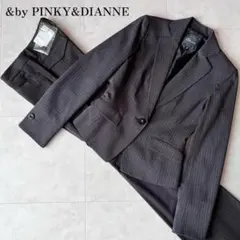 未使用✨＆by PINKY＆DIANNE ストレッチパンツスーツ 黒 36