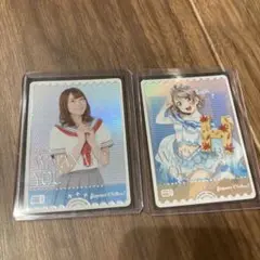 ラブライブオフィシャルカードゲーム　ラブカ　渡辺曜　斉藤朱夏　PE セット
