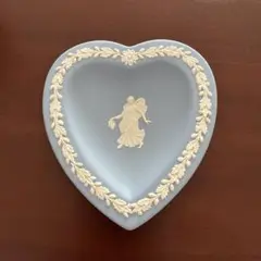 WEDGWOOD　ウェッジウッド　ジャスパー　ハート　プレート　ブルー