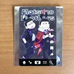 おそ松さん コレクションカード バニーボーイ おそ松&一松