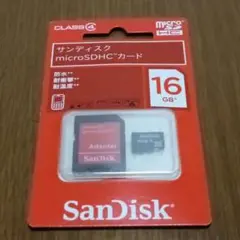 匿名配送無料 SanDisk microSDHCカード 16GB CLASS 4
