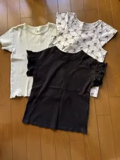 女の子　Tシャツ　3枚　120 ユニクロ　gu イオン