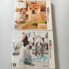 説明書無し！ニンテンドッグス　柴＆フレンチブルドッグ　3DS中古ソフト