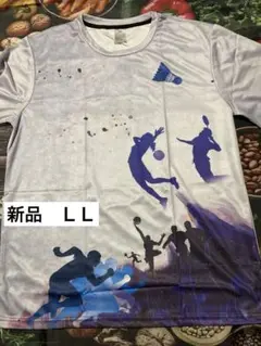 スポーツシルエットプリント Tシャツ アメリカM(日本ＬＬ) MV