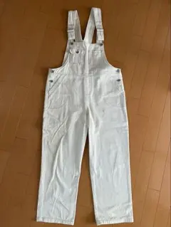 サロペット オーバーオール RETRO GIRL M オフホワイト