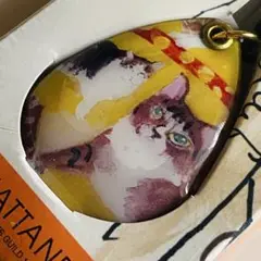 【未開封】マンハッタナーズ ストラップ メガネ&液晶画面拭き ルーペ付き 猫