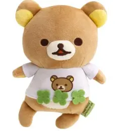 リラックマ　ぶさかわぬいぐるみバッジ リラックマ ぶさかわぬいぐるみバッジ（むかしのリラックマ