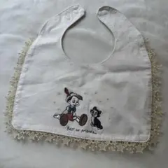 cottoli・ディズニーピノキオ刺繍スタイ