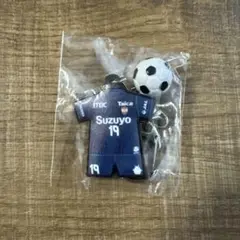 サッカーシャツ型キーホルダー 19番