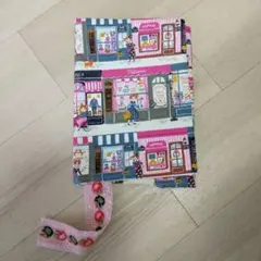 ブックカバー　B5　参考書など用 おしゃれネコちゃん柄　わけあり