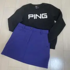 PING セーター・スカートセット