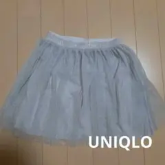 UNIQLO シルバー スカート 120