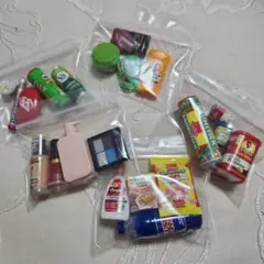 ミニチュア商品セット 5パック