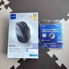 ELECOM EX-G Bluetoothマウス 付属セット