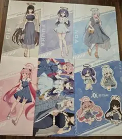 ✫ブルーアーカイブ/クリアファイル/6種/新品