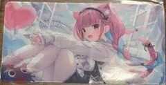 ホロライブ　湊あくあ　あくたん プレイマット　デスクマット　未使用品