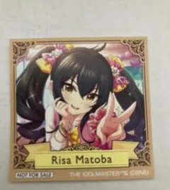 アイドルマスター シンデレラガールズ アトレ秋葉原 ステッカー　的場梨沙