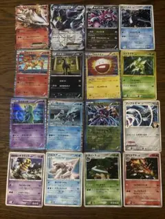 (中古品)ポケモンカード　色々16枚セット　exカード含