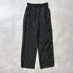 Whim Gazette フリルドットパイピングパンツ　イージーパンツ