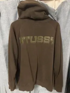 STUSSY◎フルジップ 紺タグ 90s パーカー