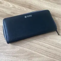 nano ナノ・ユニバース 長財布　黒　ブラック