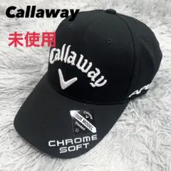 未使用　キャロウェイ　キャップ　ブラック　メンズ　フリーサイズ