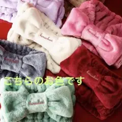 新品　ほのあかり　ヘアバンド　&　バスドレス② 新品 ほのあかり ヘアバンド & バスドレス② ヘアアクセサリー