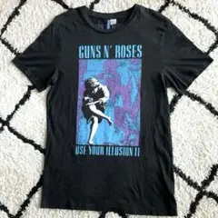 GUNS N' ROSES バンドTシャツ H&M メンズusaXSサイズ 美品