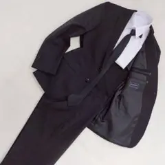 美品 ザスーツカンパニー フォーマル メンズ スーツ 礼服喪服 セットアップ