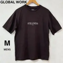 GLOBAL WORK Tシャツ　半袖　シンプル　ロゴグローバルワーク
