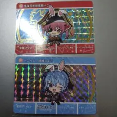 ホロライブカードダス　全人類兎化計画 8枚セット+オマケの水着すいちゃん