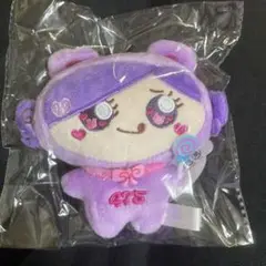 ぬいぐるみマスコット しなクマ　しなこ　475キーホルダー　紫