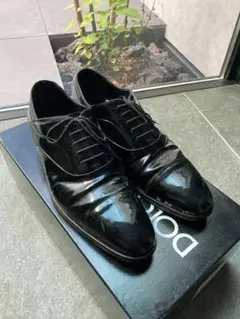 ドルチェu0026ガッバーナ エナメル パテント ドレス シューズ 42