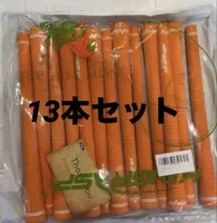 KINGRASPゴルフグリップ 13本セット❣️オレンジ　アンダーサイズ
