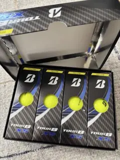 Bridgestone Tour B XS ゴルフボール イエロー 4個入り