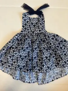コムサ　お食事エプロンドレス　80-90cm