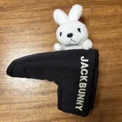 JACK BUNNY パター用ヘッドカバー 黒