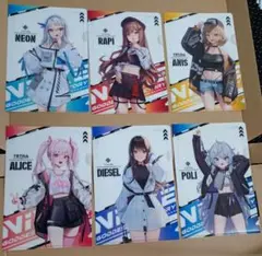 NIKKE ファミリーマート クリアファイルセット (Ver.2)