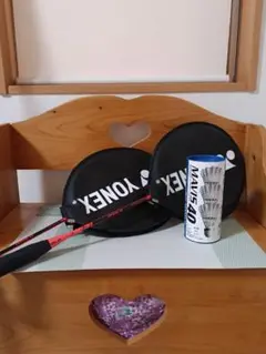 YONEX バドミントンラケット B4000 2本セット 訳あり