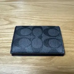 Coach 名刺入れ メンズ モノグラム