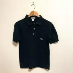 CHEMISE LACOSTE ポロシャツ　ブラック　黒　L