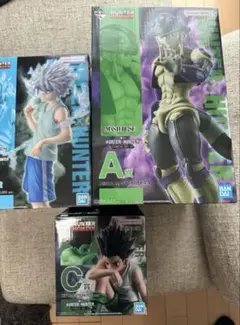 一番くじ HUNTER x HUNTER A賞 C賞ゴンD賞キルアセット