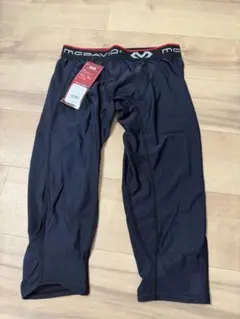 新品McDavid 3/4 レングスタイツ M ブラック