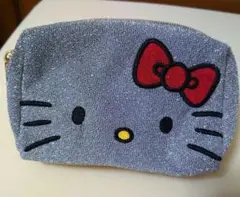 ハローキティ50周年✕ glove20周年 フェイスラメポーチ
