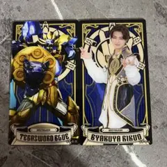 ナンバーワン戦隊ゴジュウジャー　百夜陸王　アクリルバナーカード　3
