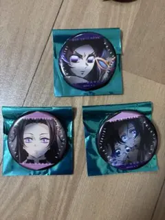 胡蝶　缶バッジ　セット