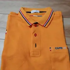 CAPRI オレンジ ポロシャツ
