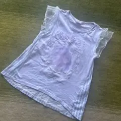 ★値下げ★フリル付きスウィートTシャツ 130cm